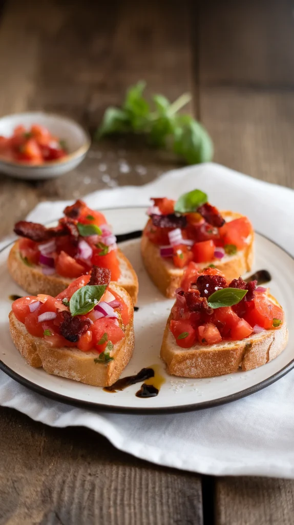 cute bruschetta