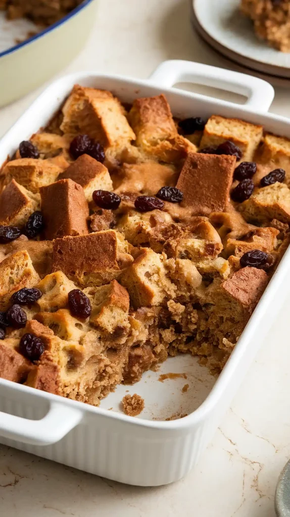 Irish soda bread pudding