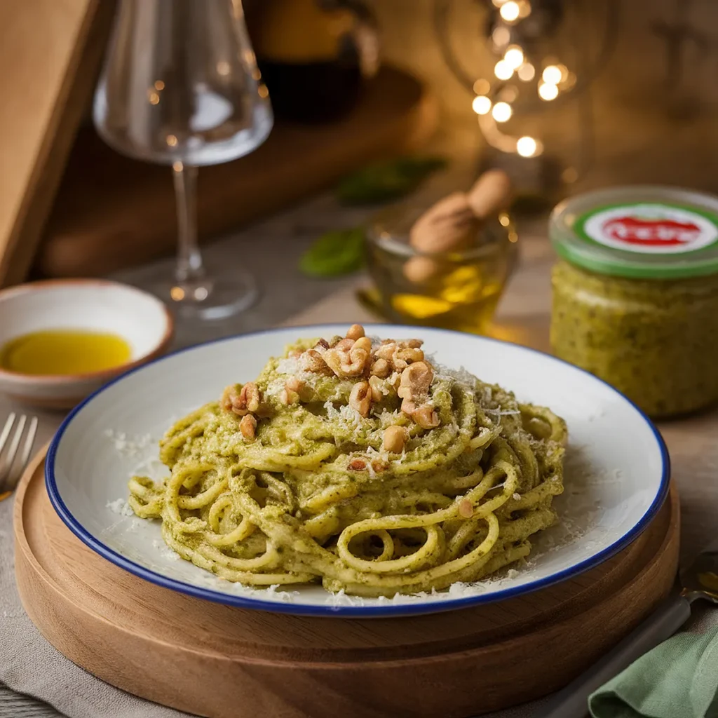 italian pesto pasta