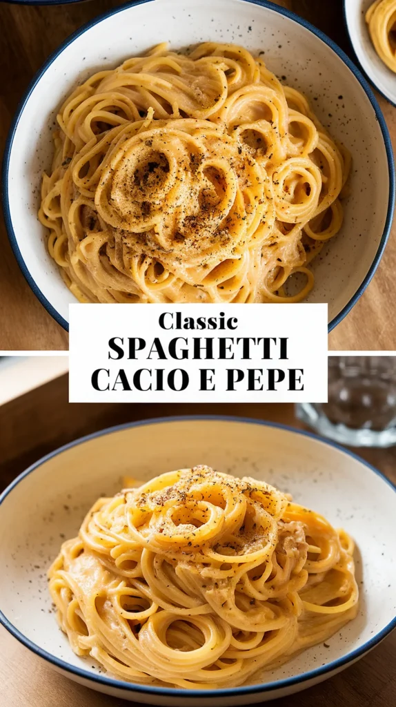 easy cacio e pepe