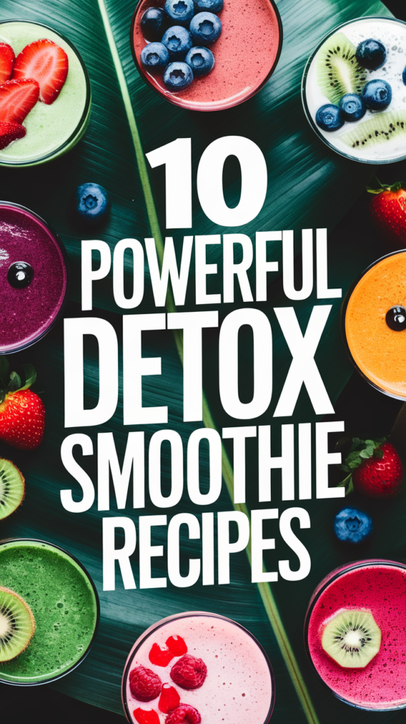 10 powerful detox smoothie recipes