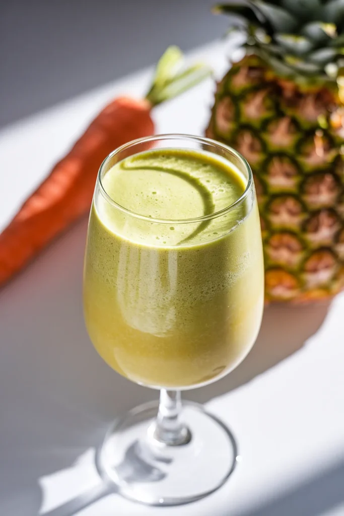 carrot pineapple smoothie easy
