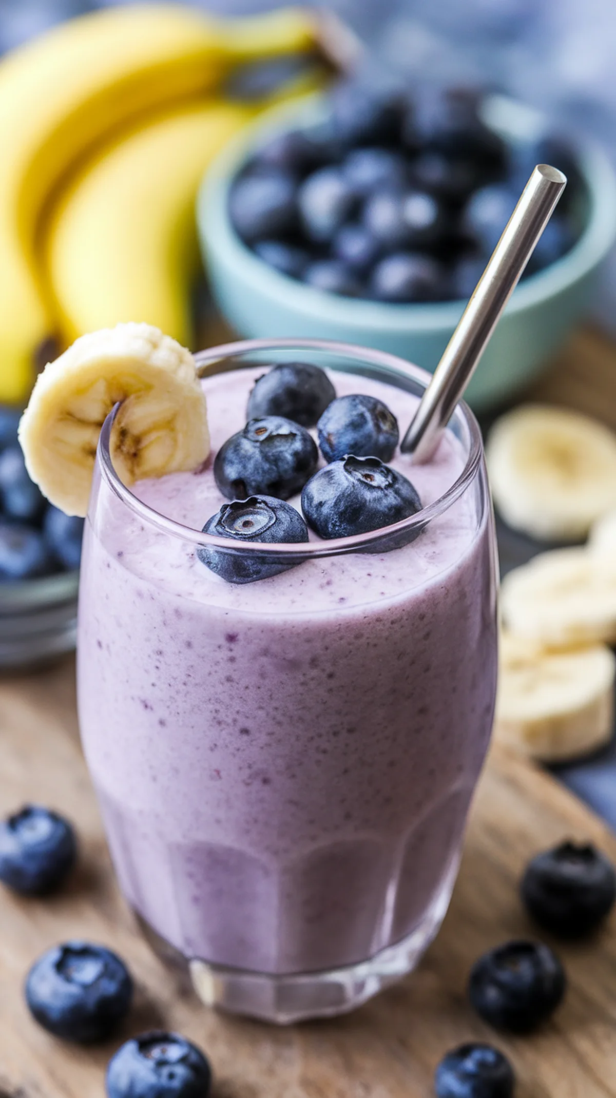 Refreshing Blueberry Banana Smoothie Recipe Pepper Basil Refreshing Blueberry Banana Smoothie Recipe Pepper Basil