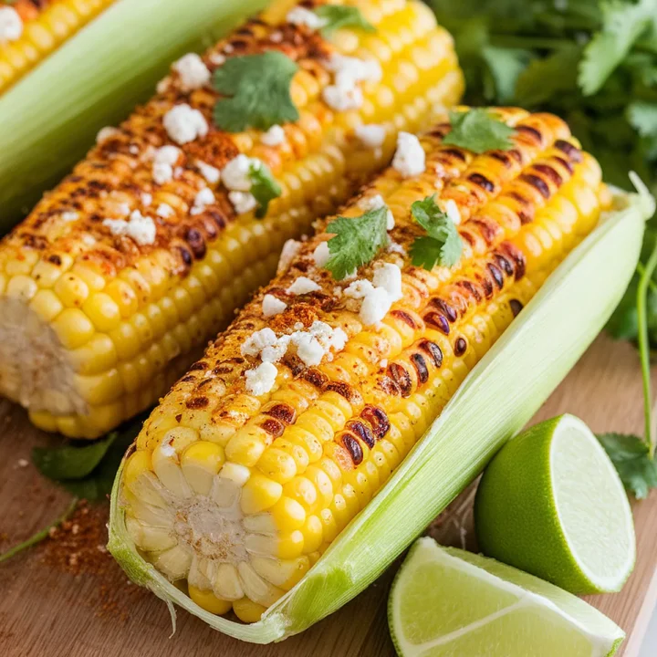 CRISPY AND JUICY AIR FRYER CORN ON THE COB