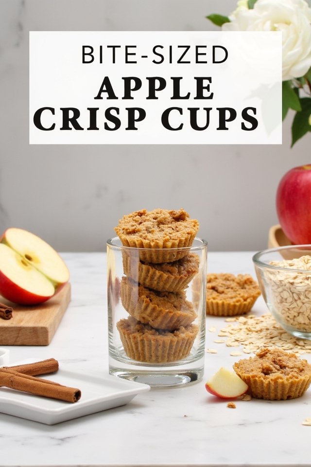 apple crisp phyllo cups