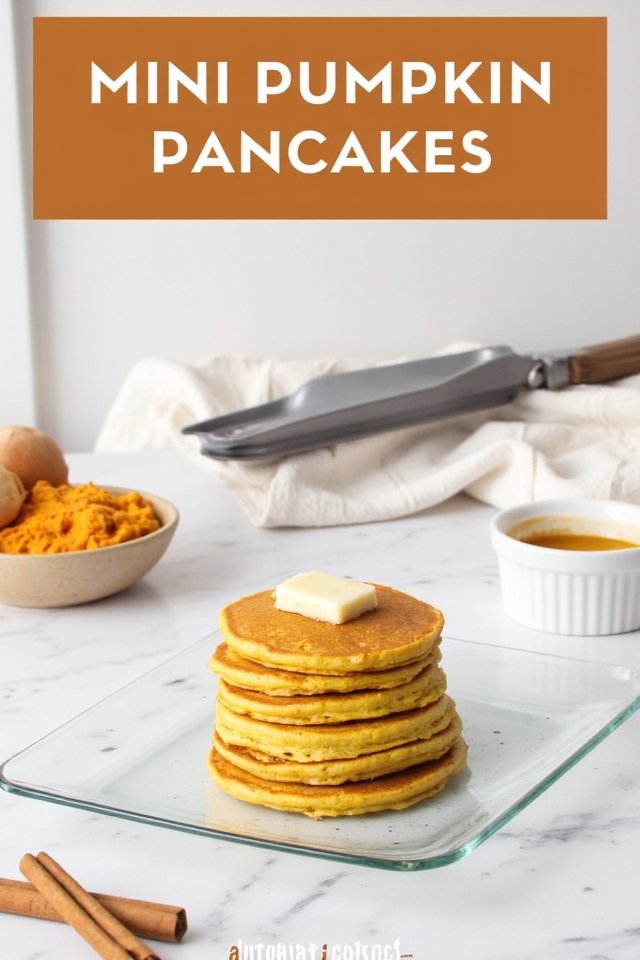 irresistible mini pumpkin pancakes