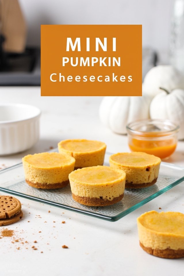 mini pumpkin cheesecake recipe