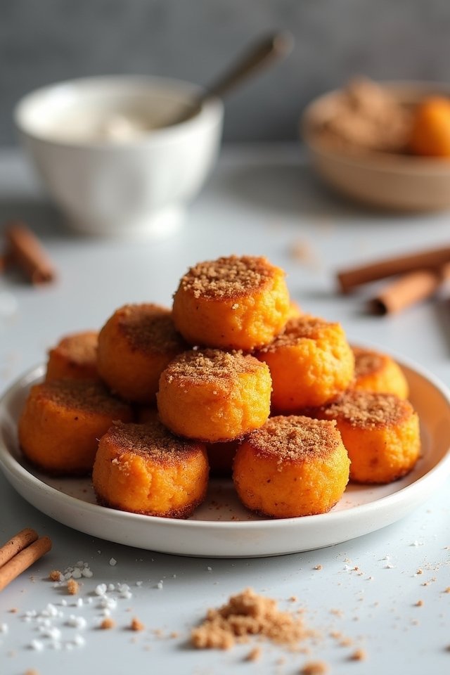 sweet potato cinnamon bites