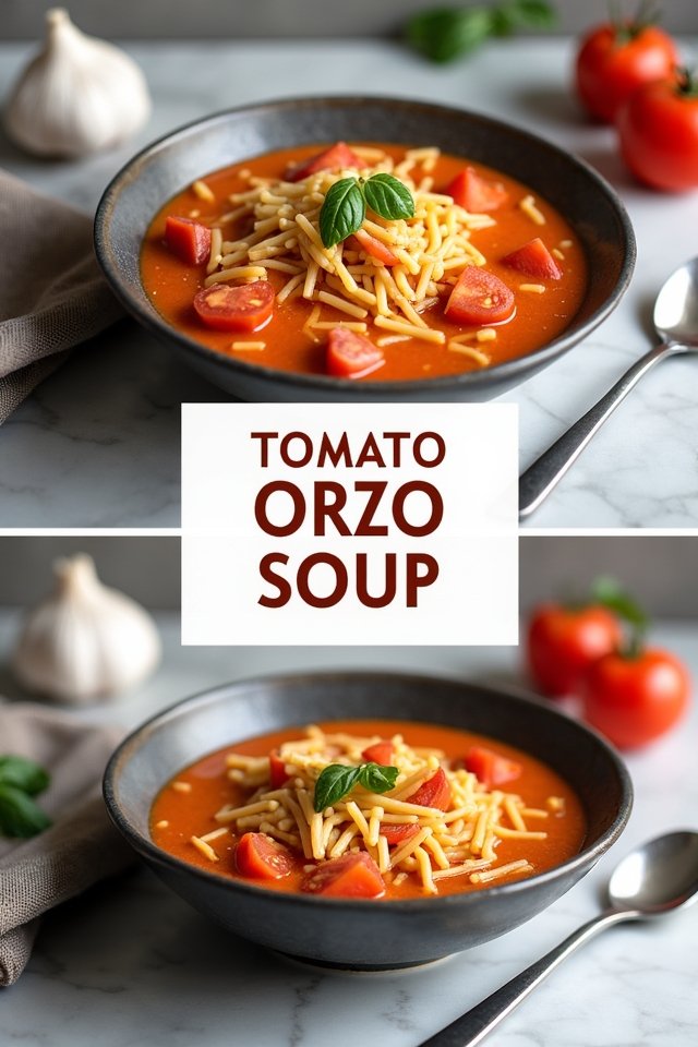 tomato orzo soup recipe