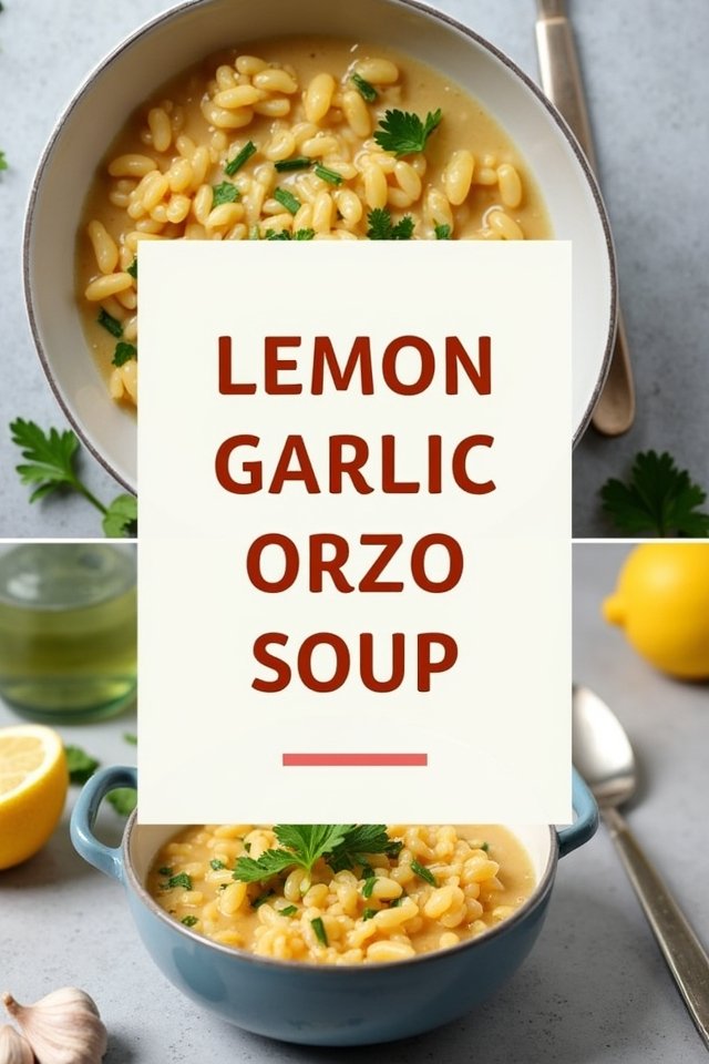 zesty orzo vegetable soup