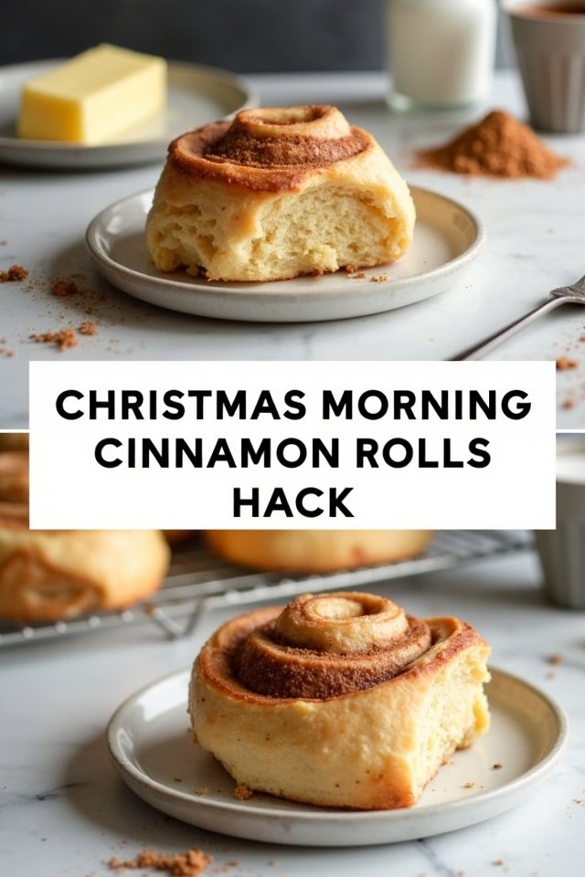 christmas morning cinnamon rolls