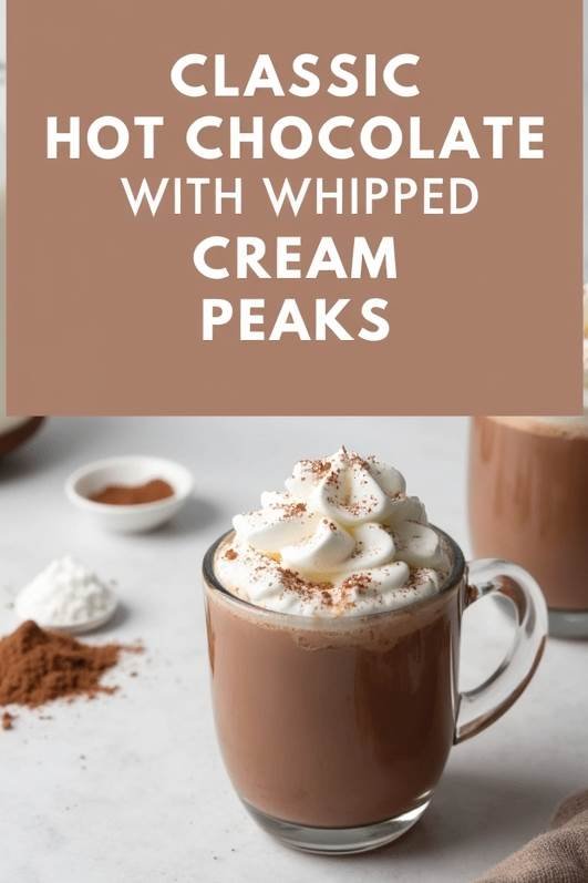 cozy homemade hot chocolate