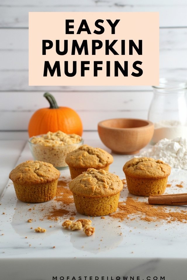 delicious pumpkin muffins recipe