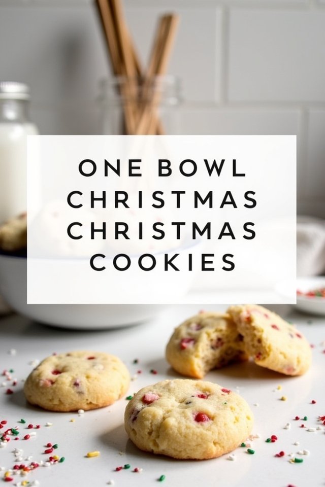 One-Bowl Christmas Sugar Cookies