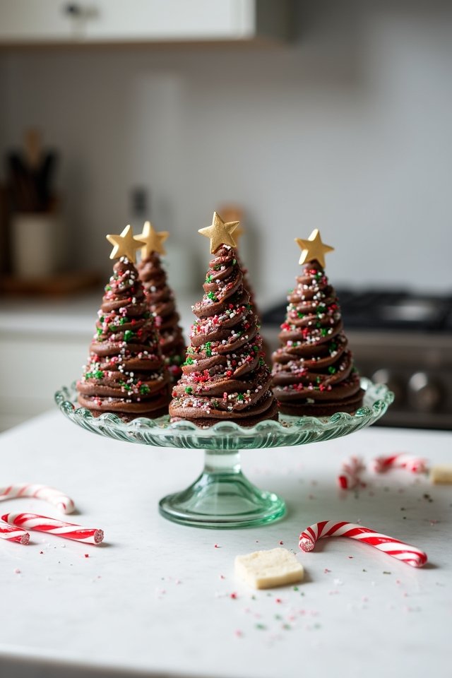 holiday themed chocolate treats