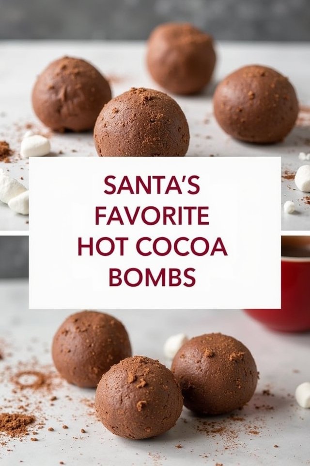 Santas Favorite Hot Cocoa Bombs