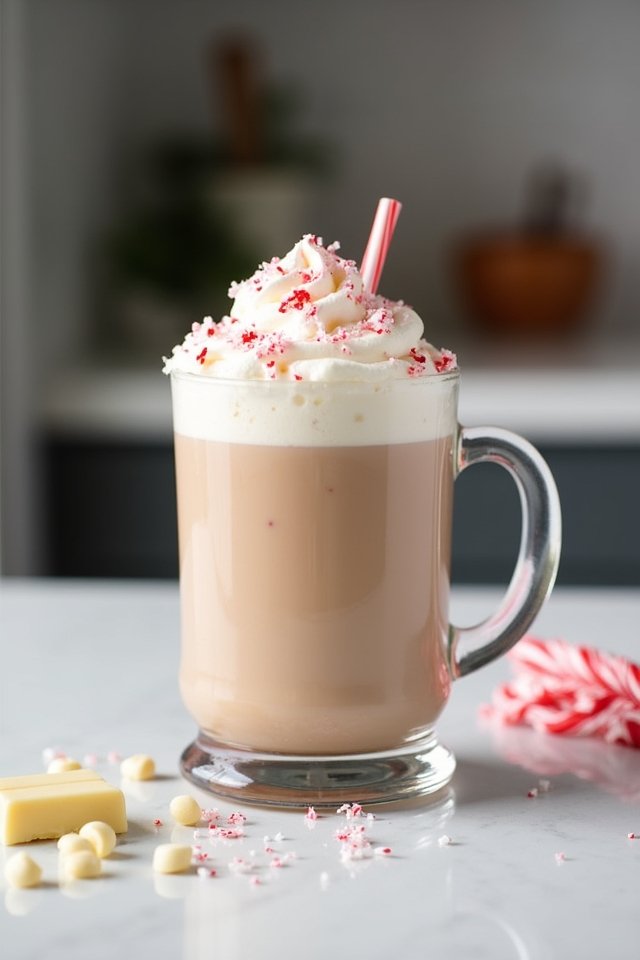 minty festive cocoa treat