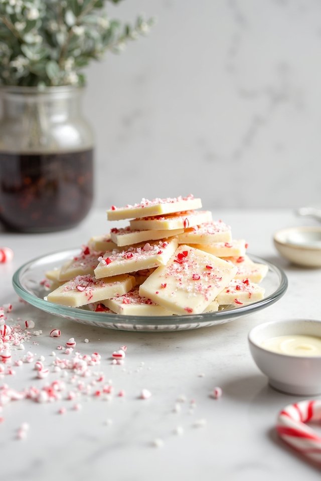 peppermint white chocolate treat