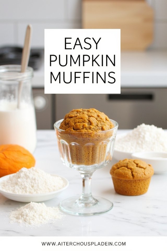 Easy pumpkin muffins
