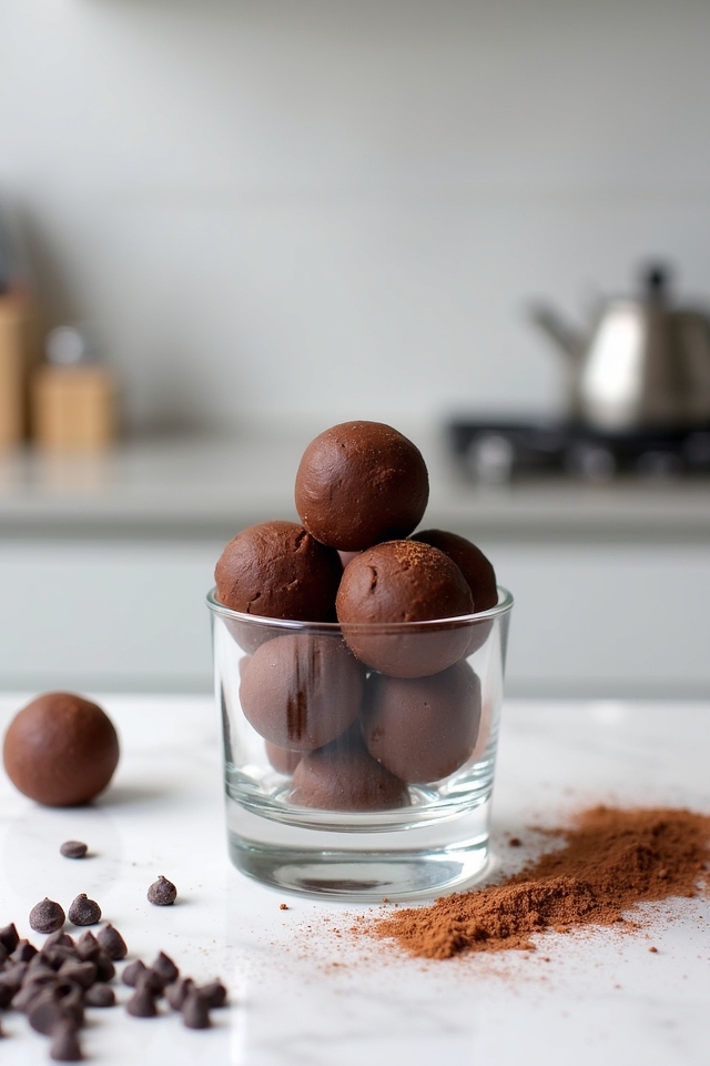 delicious gluten free chocolate truffles