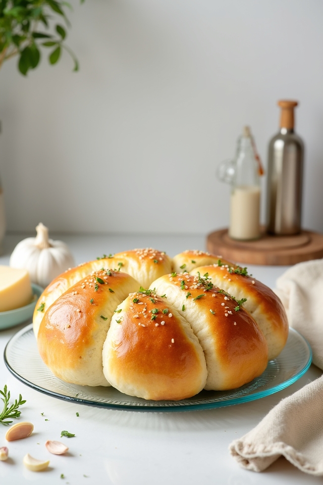 gluten free cheesy garlic bread