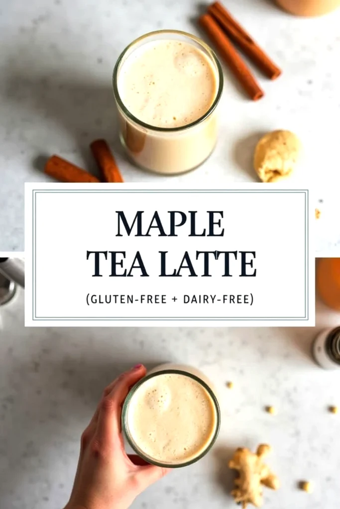 maple chai tea latte gluten free dairy free