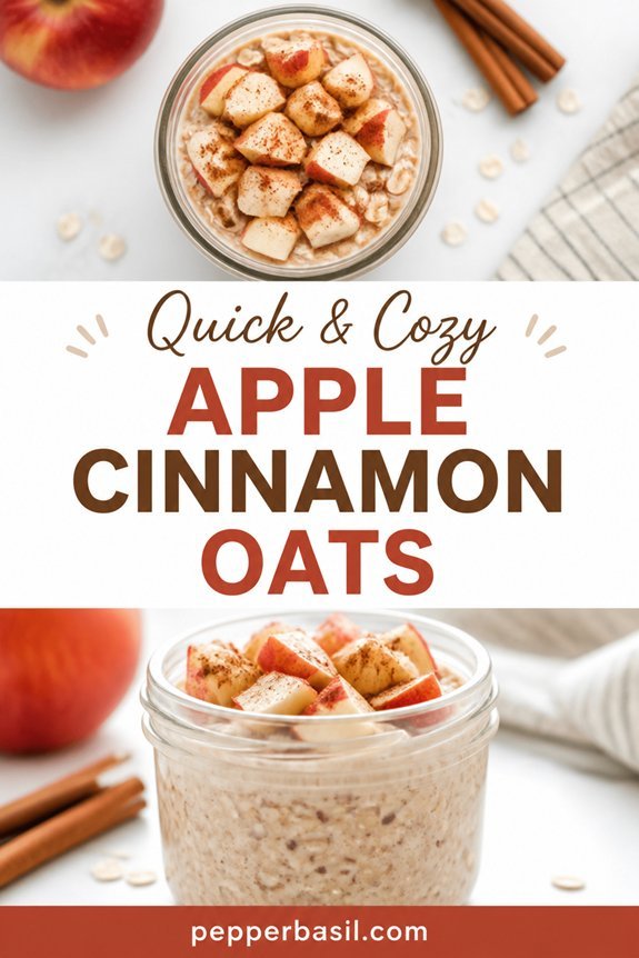 apple cinnamon overnight oats