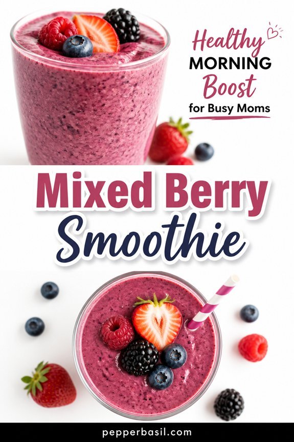 berry banana yogurt blend
