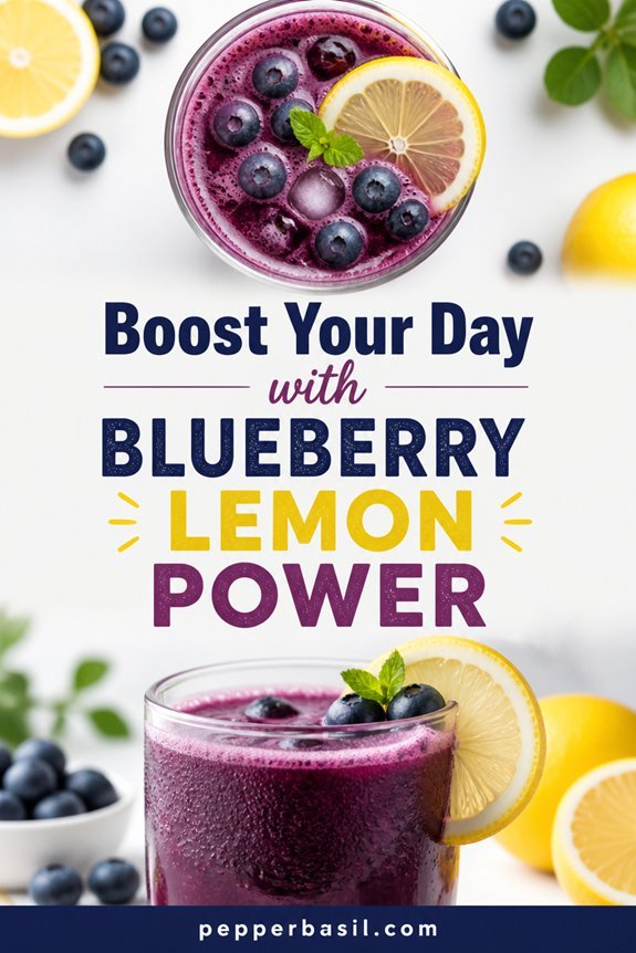 blueberry lemon smoothie recipe