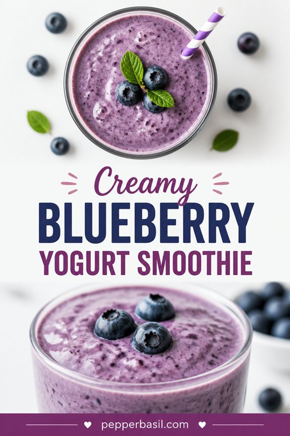 blueberry yogurt smoothie recipe