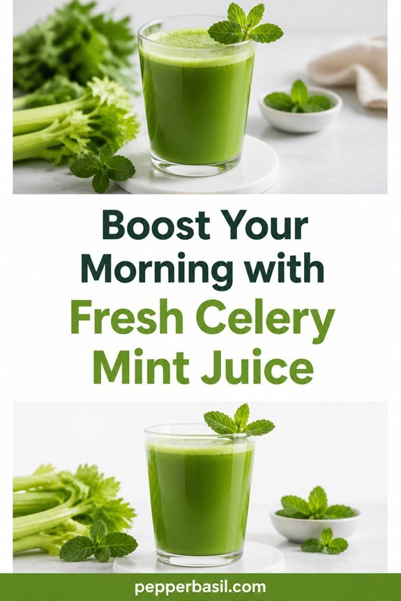 celery mint hydration recipe