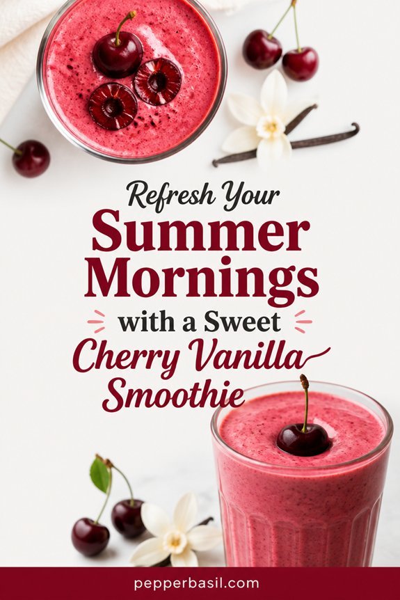 cherry vanilla smoothie recipe