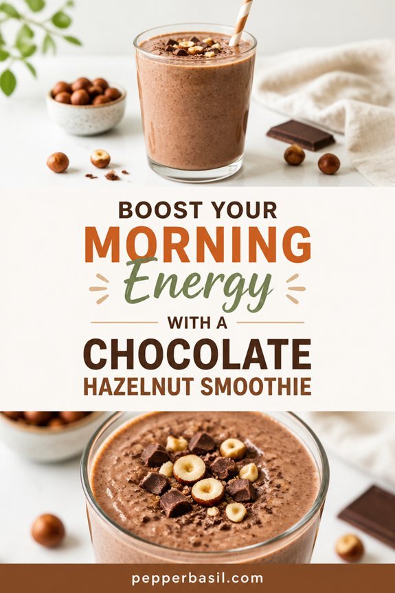 chocolate hazelnut smoothie recipe