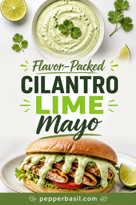 cilantro lime mayo recipe