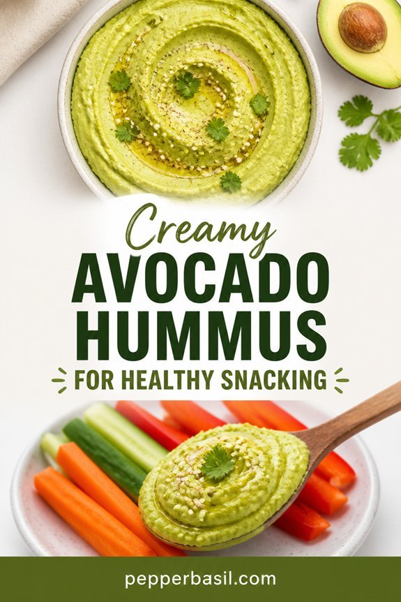 creamy avocado hummus recipe