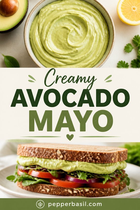 creamy avocado mayonnaise recipe