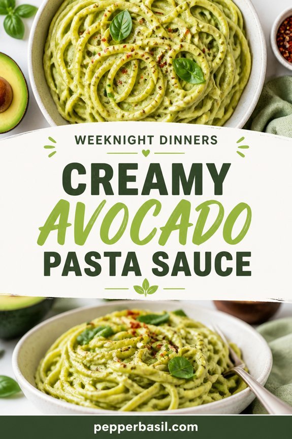 creamy avocado pasta recipe