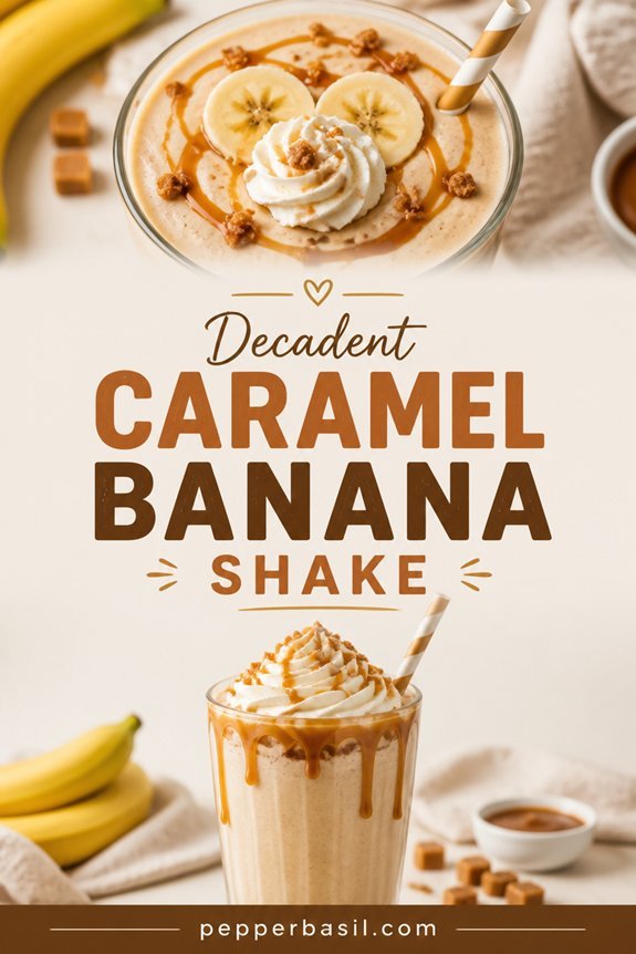 creamy caramel banana blend