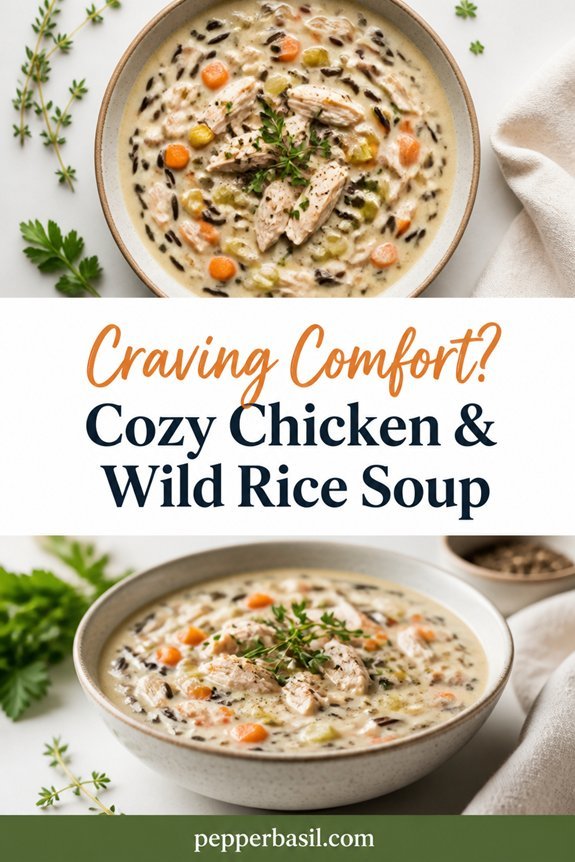 creamy chicken wild rice soup