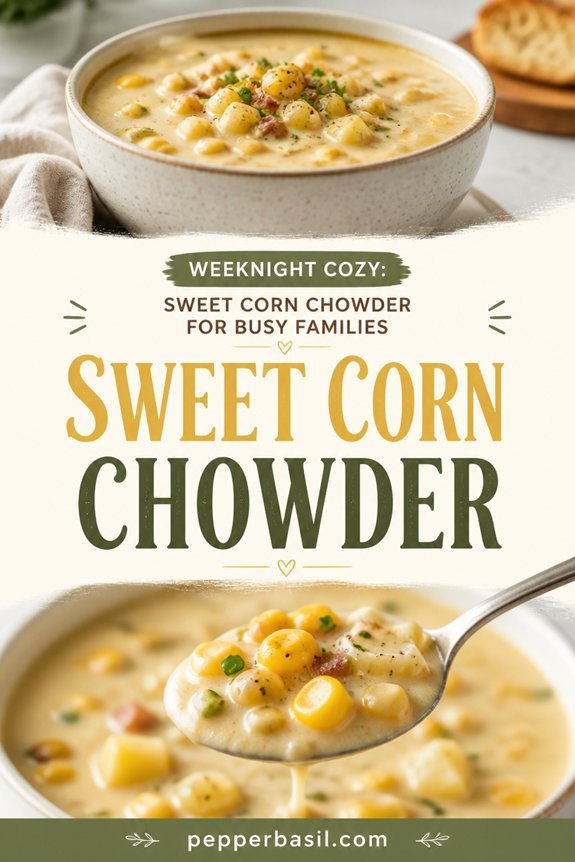 creamy corn chowder recipe