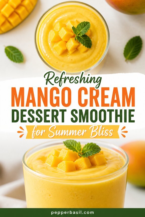 creamy mango smoothie recipe