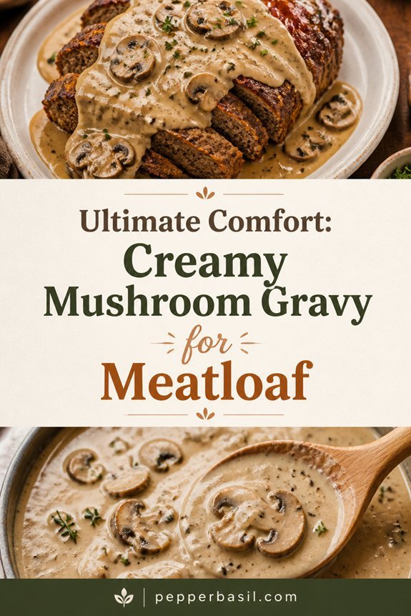 creamy mushroom gravy recipe