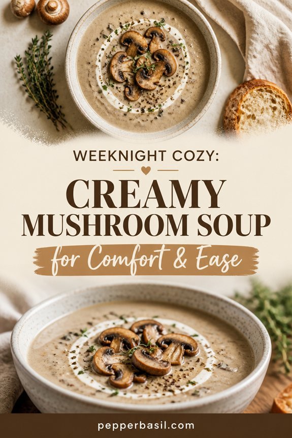 creamy mushroom soup recipe