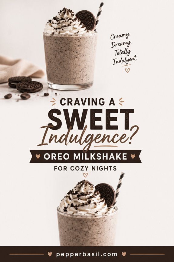 creamy oreo milkshake recipe