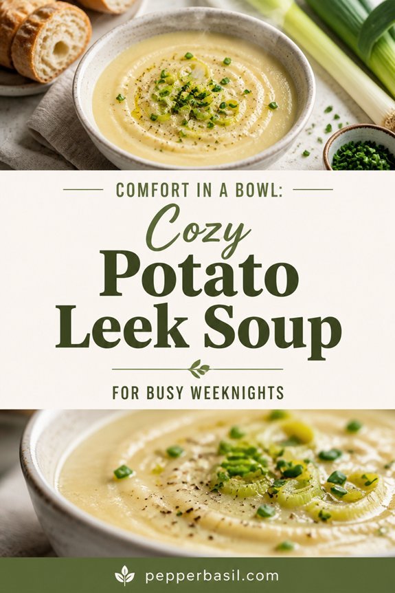 creamy potato leek soup