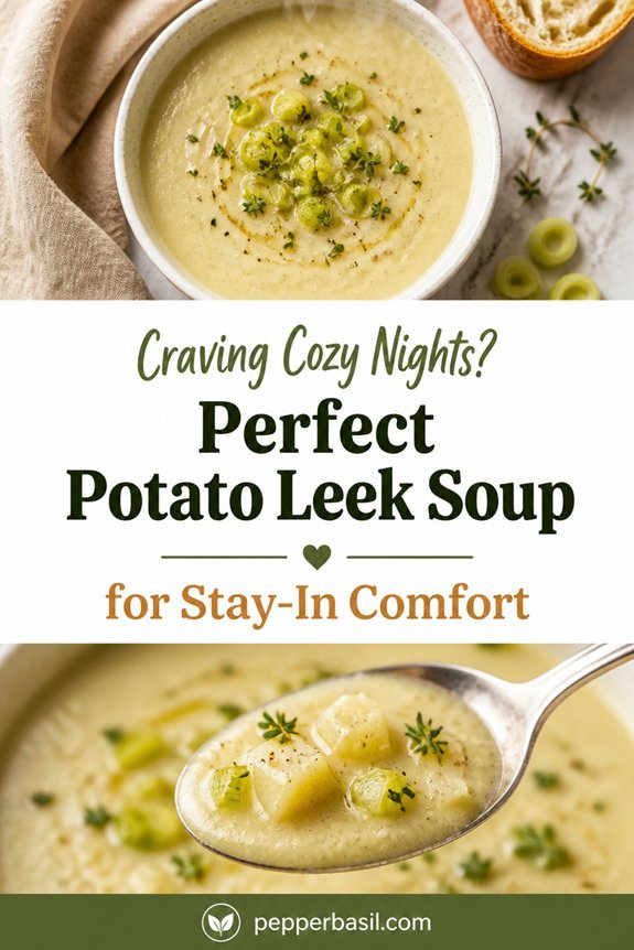 creamy potato leek soup