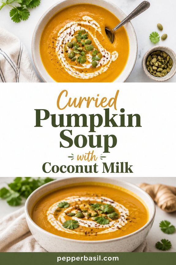 creamy pumpkin curry soup