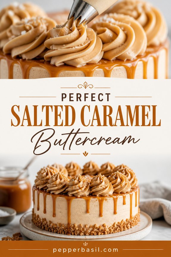 creamy salted caramel frosting