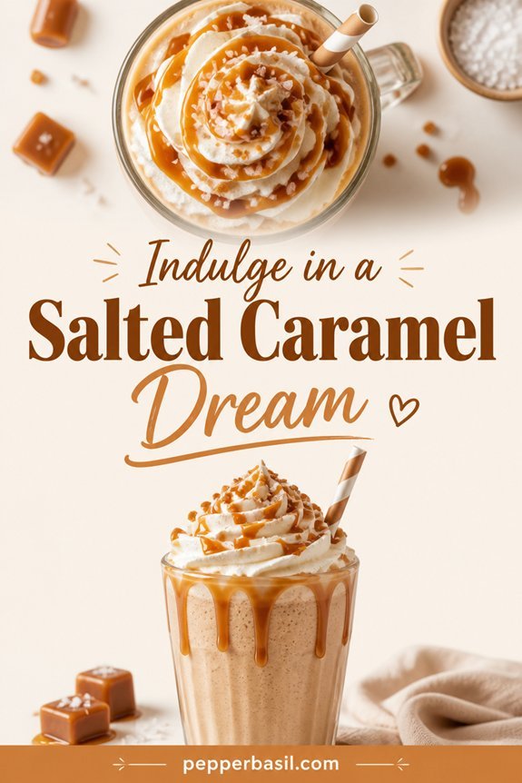 creamy salted caramel treat