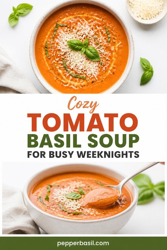 creamy tomato basil soup